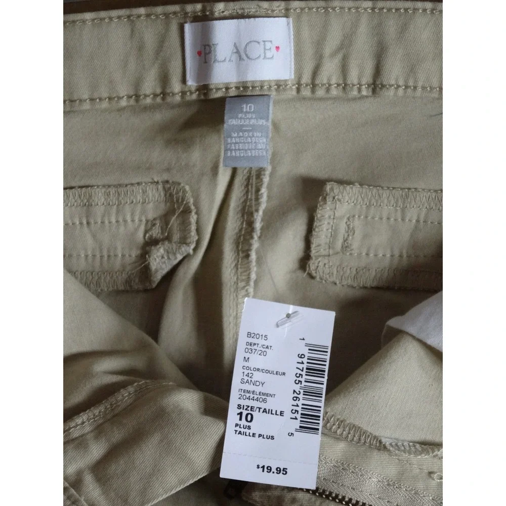 The Children's Place Khaki Pants Size 10 Plus‎ New With Tags - Picture 8 of 9